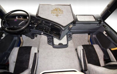 Коврики кожа marszczona scania r po2013 nieamort фото №1