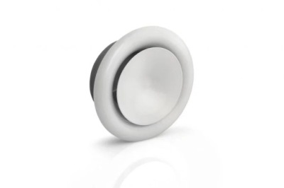 Anemostat nawiewny AS 80 ML biały