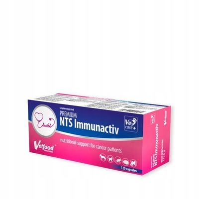 Vetfood Premium NTS Immunactiv 120 kapsułek