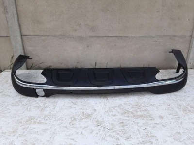 Спойлер накладка бампера задний  mercedes glc w253 фото №1