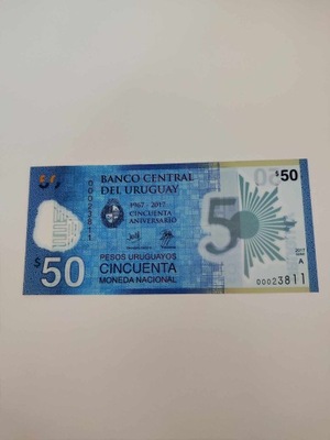Urugwaj - 50 Pesos - 2017 - UNC