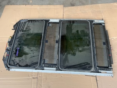 Люк подвійний renault scenic i подвійний 1995-2002 kompletny панорама фото №1