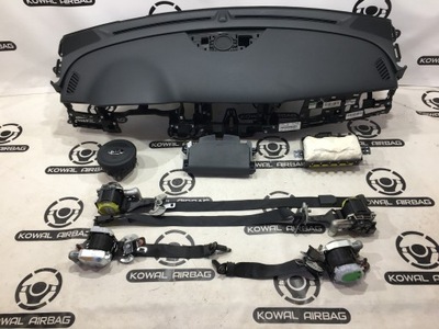Kia niro приборная панель консоль подушка безопасности подушки безопасности ремни оригинал демонтаж фото №1