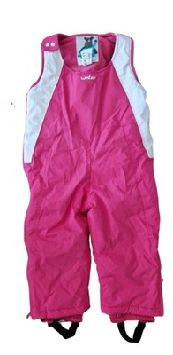 Spodnie dziecięce narciarskie kombinezon WEDZE 80 cm 18 miesięcy