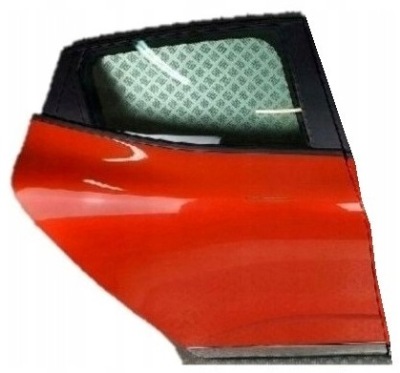 Renault clio v 5 двері задні задня праве скло фото №1