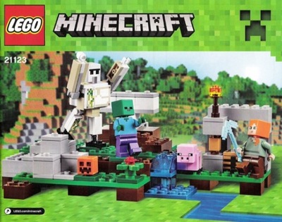 LEGO Minecraft Instrukcja The Iron Golem 21123