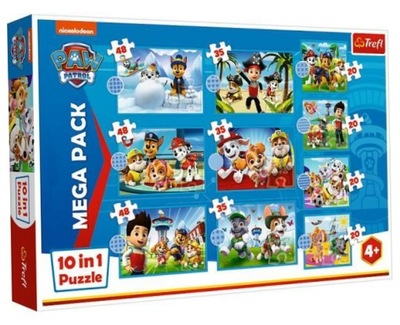 Puzzle 10w1 Psi Patrol Trefl