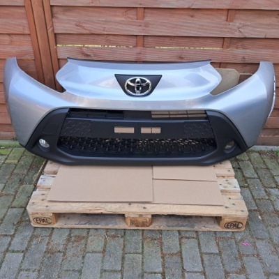 Toyota aygo x 22-24 r бампер передний перед new фото №1