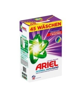 Ariel proszek do prania kolorów 2,45kg 45 prań