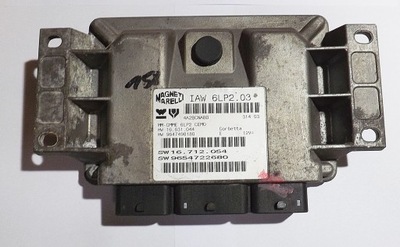 COMPUTADOR UNIDAD DE CONTROL VW PEUGEOT IAW6LP2.03 9654722680  