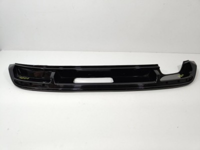 Volkswagen golf vii kombi r-line дифузор спойлер накладка бампера задня фото №1