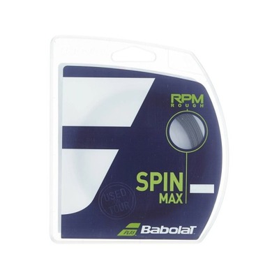 NACIĄG DO TENISA BABOLAT RPM ROUGH BLACK 1,25 12M