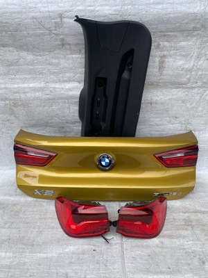 BMW 2 PIEZAS F39 TAPA DE MALETERO PARTE TRASERA PARAGOLPES  