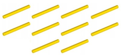 LEGO Pręt Bar 4L Żółty Yellow 10 sztuk 6116606 30374