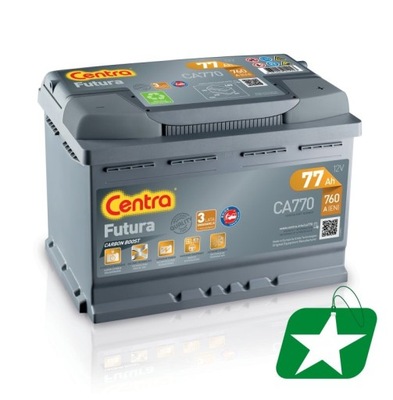 CENTRA FUTURA CA770 77AH 760A P+ 