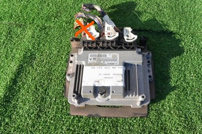 Блок керування бортовий комп'ютер двигуна bosch citroen c4 ii b7 фото №1