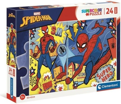 Puzzle 24 Maxi Super Kolor Spider-Man 24216