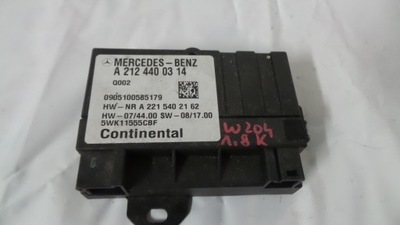 Модуль блок керування a2124400314 mercedes w204 насоса фото №1