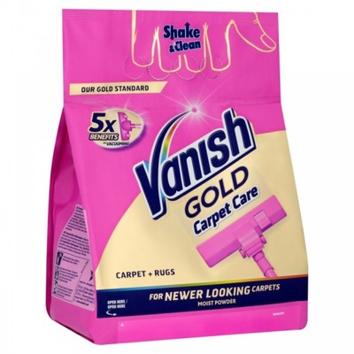 Vanish Gold Proszek Prania Dywanów na Sucho 650g