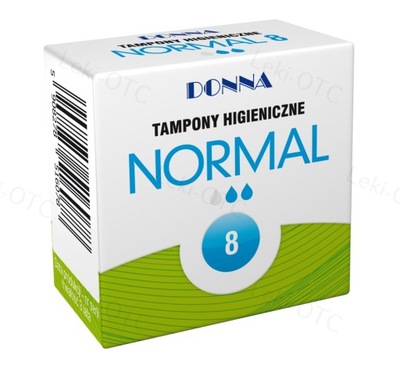 #DONNA Tampony Normal 8szt