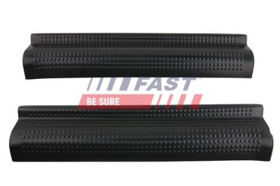 Накладки порог комплект renault trafic nissan primastar opel vivaro 2001- фото №1