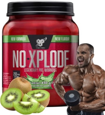 PRZEDTRENINGÓWKA moc cytrulina kofeina BSN NO Xplode 3.0 GREEN PUNCH 650g