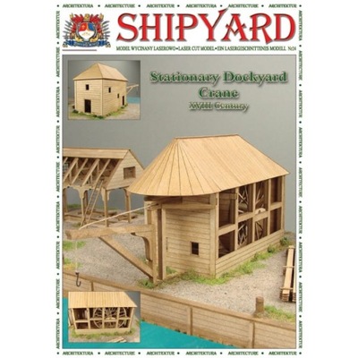 ShipYard Nr 44 Stationary Dockyard Crane 1:72