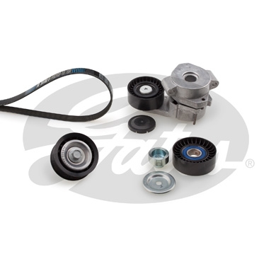 Набор ремень поликлиновый citroen jumper ii ford transit transit tourneo фото №1