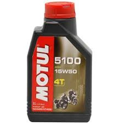 ACEITE MOTUL 15W50 1L 5100 4T / MOTOCYKLE 104080 MOTUL ACEITE SILNIKOWY MOTUL  