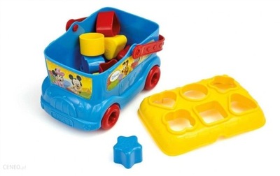 DISNEY BABY Clementoni MYSZKA MIKI autobus sorter