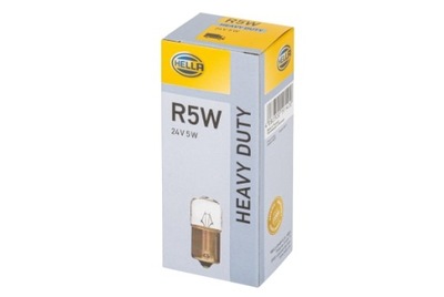 LUZ R5W 24V/5W HELLA 8GA002071361 R5W  