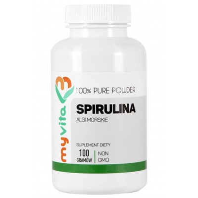 Spirulina proszek źródło białka bez gmo 100g