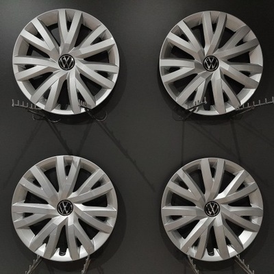 4 PIEZAS TAPACUBOS 16 VW VOLKSWAGEN GOLF V VI VII 5G0601147B (K2070-22)  