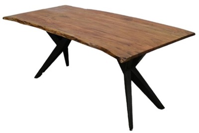 Stół drewniany drewno AKACJA FREEFORM 180x90 cm
