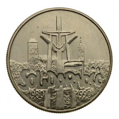 M572 - 10000 złotych 1990 - Solidarność 1980-1990