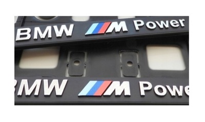 CUADRO TABLAS REJESTRACYJNEJ M-POWER BMW 3D  