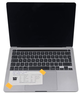 Laptop Apple MacBook Pro A2251 13,3" Intel Core i7 512GB 16GB DDR4 DAWCA