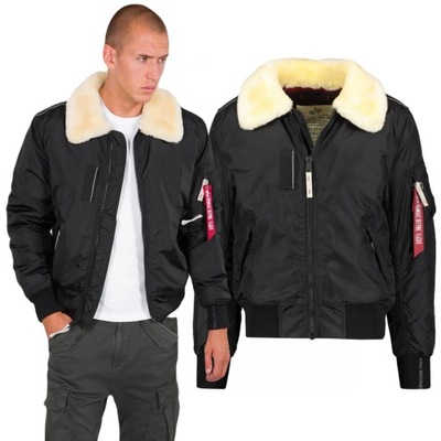 Kurtka Alpha Industries Injector III Czarna/Beżowa