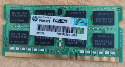 Pamięć RAM DDR3 Samsung 10600S 4 GB