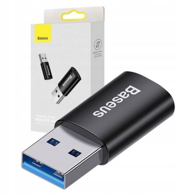 BASEUS ADAPTER PRZEJŚCIÓWKA OTG USB 3.1 USB-C do USB-A 10Gb/s