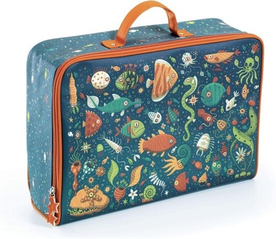 Djeco walizka dla Dzieci Ocean torba podróżna bagaż przechowywanie 39x28 cm