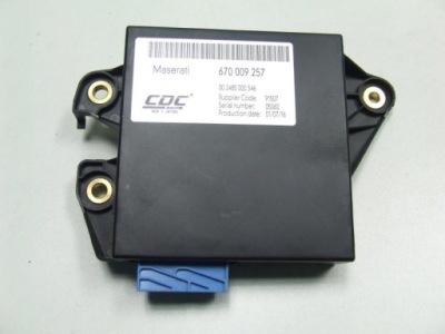 Maserati quattroporte vi модуль блок керування 670009257 фото №1
