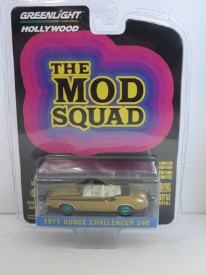 Greenlight 1:64 Mod Squad – Dodge Challenger 71 GM