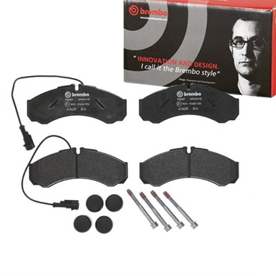 Гальмівні колодки гальмівні задня brembo do nissan cabstar dci фото №1