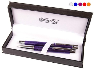 PIÓRO + DŁUGOPIS ELEGANT W ETUI 34, CRESCO