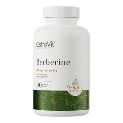 OstroVit Berberine 90 tabs BERBERYNA CHUDNUTIE Dráč Extrakt 500 mg