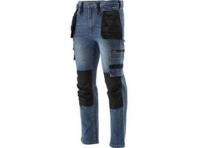 ШТАНЫ ROBOCZE MONTERSKIE STRETCH ДЖИНСЫ DARK BLUE XL