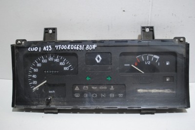 Лічильник прилади renault clio i 7700806691 фото №1
