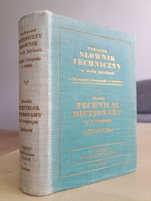 1947 rok. Podręczny słownik techniczny w 6-ciu językach