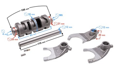 SELECTOR CAJAS DE TRANSMISIÓN HYPER 125  